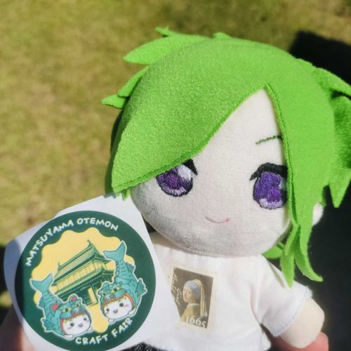 スタンプラリーでシールもらったよ〜！
かわいい！
