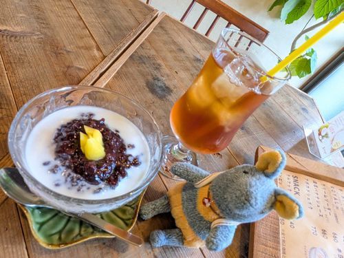 ブブールインジンと言うインドネシアのお米のおやつを食べてきたのだ