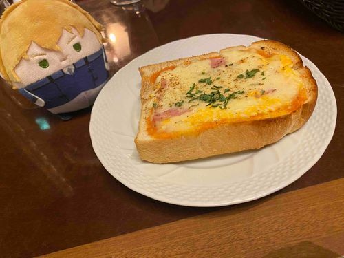 ハムエッグトーストか…