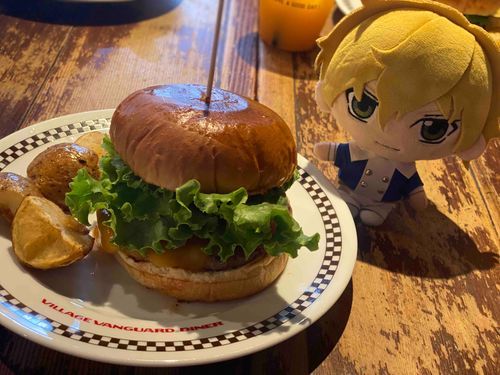 私の分のハンバーガーだな！！