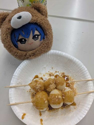 ぼくがつくったおだんごです！
