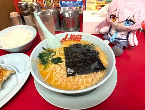 うへへ〜山岡家のラーメンだぁ〜♪