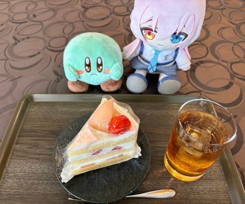 宿泊者限定のウェルカムスイーツポヨ〜♪