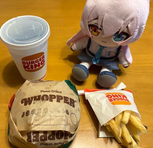 初めてのバーガーキング！