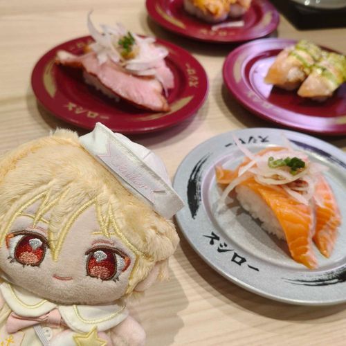 🍣🍣🍣
( ০ ⌵ ০*)