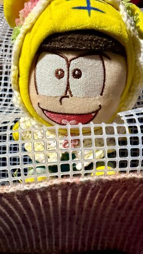 あみに、あなぼっこができたぜ！