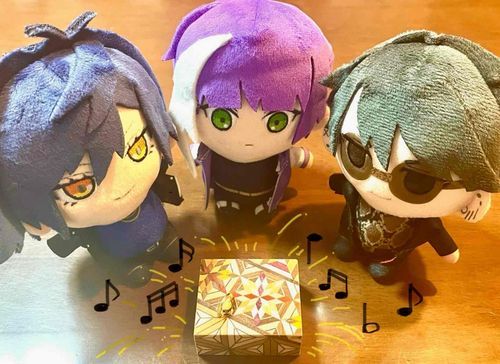箱根で買った寄木細工のオルゴールだよ
いっぱい聴こうね