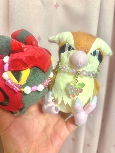 🍓「にあう？」
☁️「にあうー？」


ジャストフィットUFOキャッチャーの女児ブレスレット💍