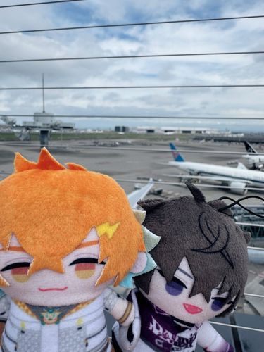 飛行機近くで見たね✈️