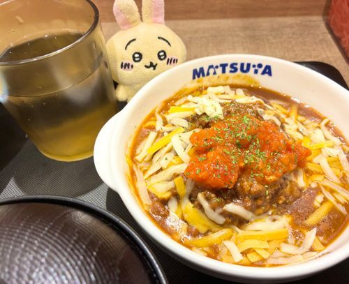 タコサルサハンバーグ🐙ピリ辛で美味しかった✨🐰👍