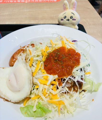 松屋のタコライス🐙🍚🐰🍳
