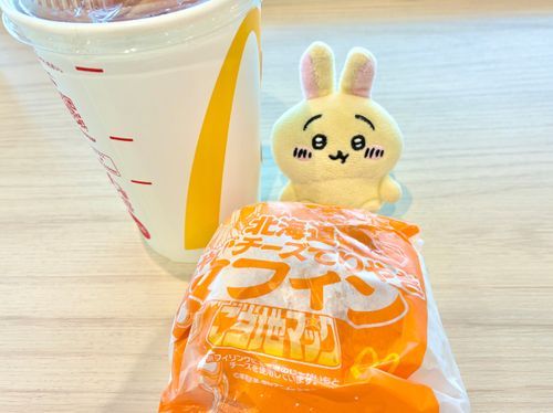 朝マック☀️じゃがバターの味がめっちゃする！🐰🍔