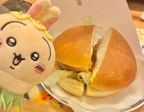 ロコモコバーガー🍔むちゃうま✨🐰