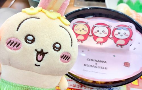カウンター席だとすぐ入れた！🐙🐰🍣