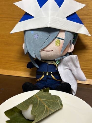 かしわもち食べたよ