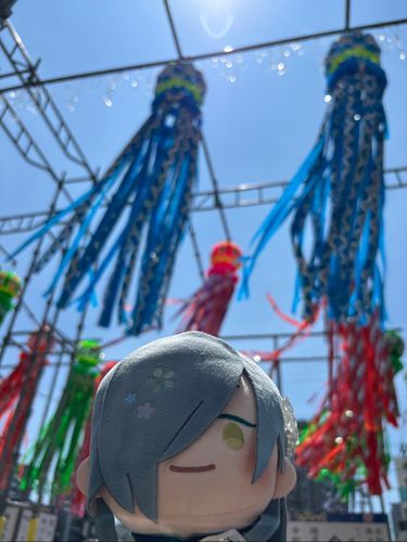 たなばた飾りだよ
