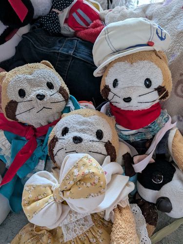あらいぐまラスカル新しい服きたよー
ちなみに、まだいっぱいいるんだよ！

