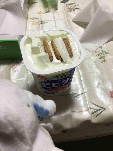 たかぴー
作り方はー、ヨーグルトにー、ココナッツサブレをー、どんどん入れていくだけー。あとはー冷蔵庫に入れてー、冷やすだけですー✨