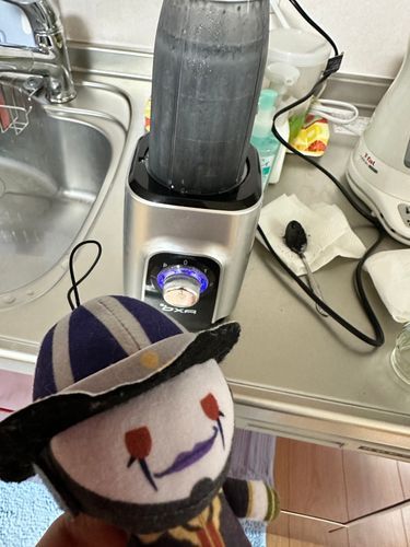 ニャンちゃん
ニャガ、みなさまごきげんよう。この度は、ワイのお方、ミックスジュースを作っていらっしゃるとのこと。でも、こんな漆黒のジュース🥤見たことがありませんね〜