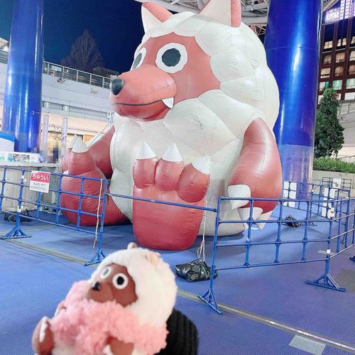 大きい方にピント合っちゃった