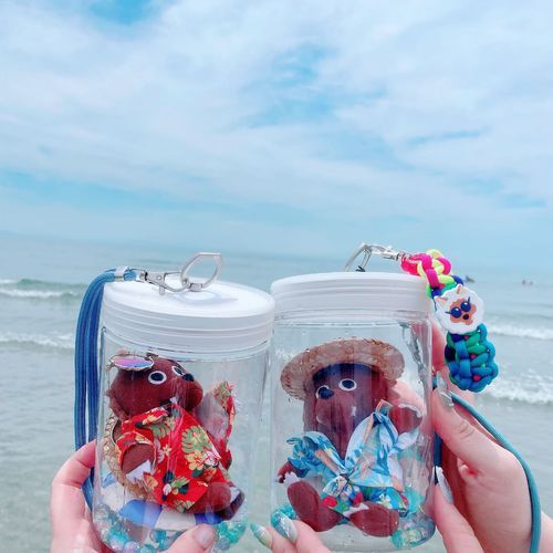 おともだちと　うみ　いったよ🌊