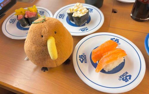 お寿司を食べにきたよ🍣🤍