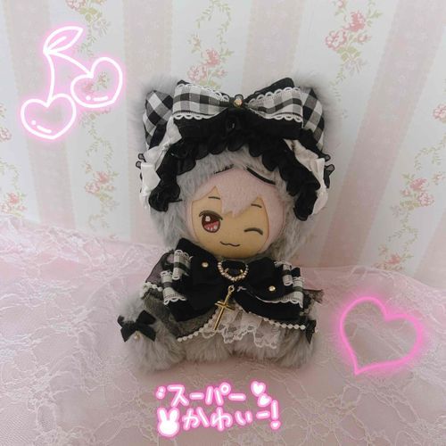 ドンちゃん あたらしいおようふく かってもらったo₍ᐢ › ̫ ‹ ᐢ₎oふわふわ ねこさん₍^>𖥦<^₎