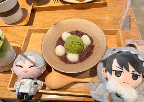 まっちゃあいすとモチモチ共