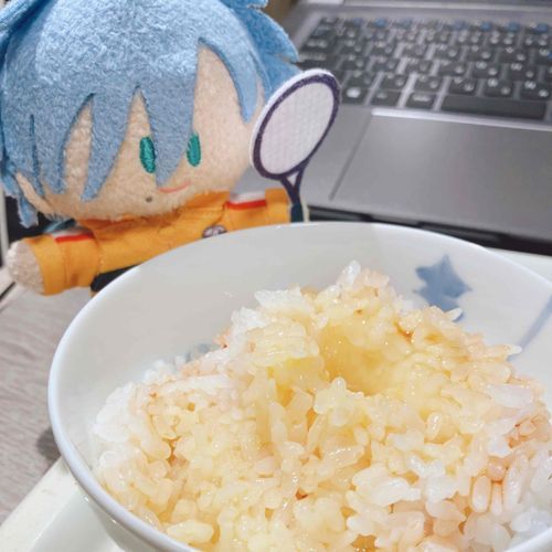 ほかほかの たまごかけごはん、ええかおりが するぜよ
うまそうじゃ
