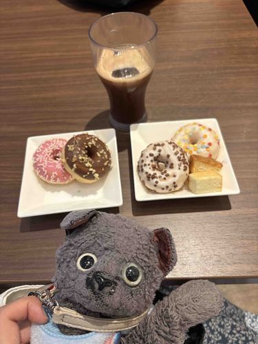 ニンゲント大阪ノホテルニキタノ〜
ラウンジデドーナツ貰エタカラ、クロチャンイッパイ食ベテヤッタ🍩ヘッヘッヘ