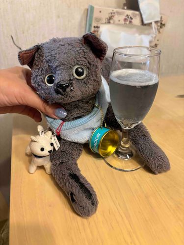 ニンゲンガスゴイ色ノビール飲ンデル〜！