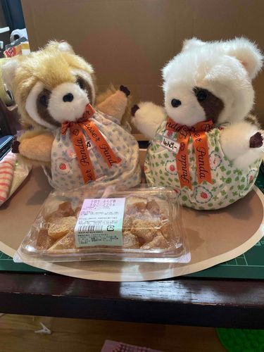 わらび餅みつけたから内緒で食べちゃおう。
シャンプーくんも共犯だよ

　　　　　byりんす