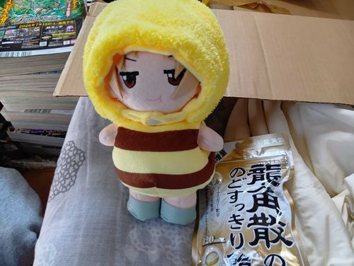 始めまして。のの君です。3年前に作った初めてのぬいです。よろしくお願いします😊