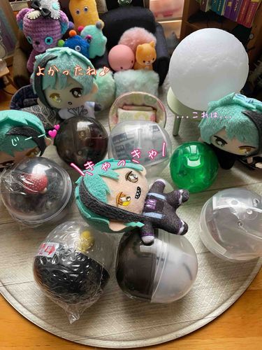 ガチャガチャ◓٩(ˊᗜˋ*)و

