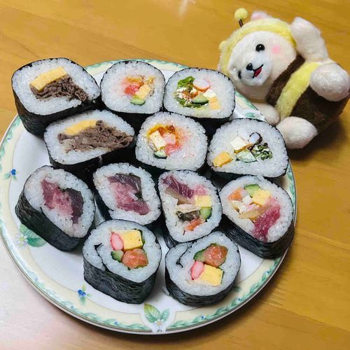 今日は節分🫘
恵方巻きたべました！おいしい！