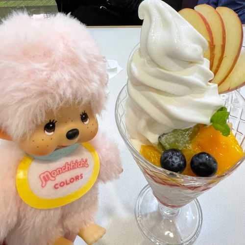 パフェ食べました😋