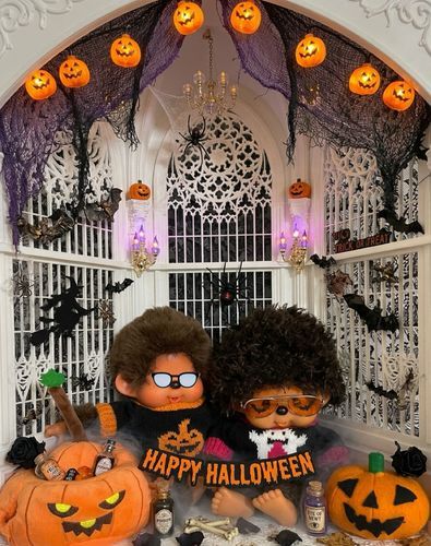 AIにお手伝いしてもらって賑やかにしました🎃