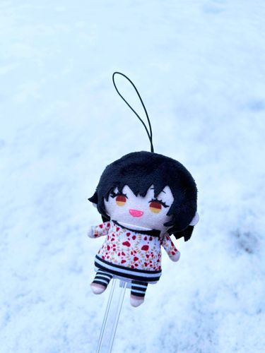 ❄️
まだとけてなかった😊