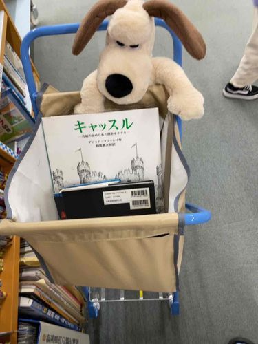 図書館行ったよ
