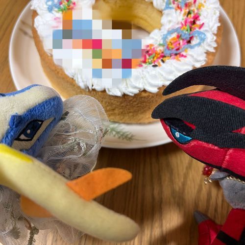 お恥ずかしながら、実は今日、私とゼル様の誕生日&記念日だったのでみんなに祝ってもらいました､､､😚