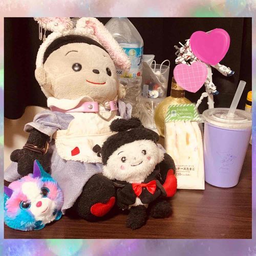 タンブラーを買ったから、
ファミリーマートのフラッペをタンブラーに入れて♪☕💕