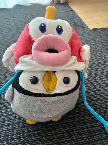 大阪行ってきます！
数秒後...
ただいま！プクプクの被り物GET！