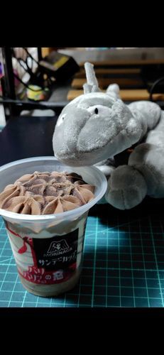 あついねー。
アイス食べちゃおう。