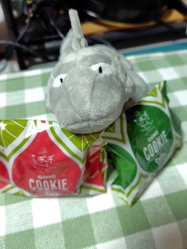 おいものクッキー貰ったよ。