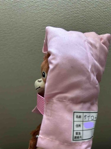 サブロー専用の防災頭巾をもらったよ〜
あたまだいじだね
名前も書いてもらえたよー！！