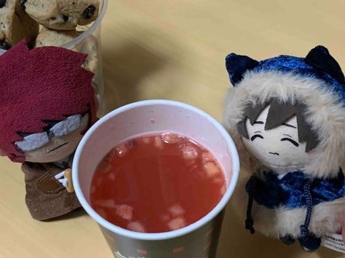 なかみはこんな感じ…香りがすごく良くてほかほかで美味しかった！！😋☕︎