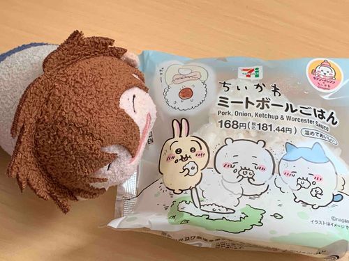 おいしそうに食べてるので何食べてるの〜？って気になって買っちゃった感じですね…🍙
