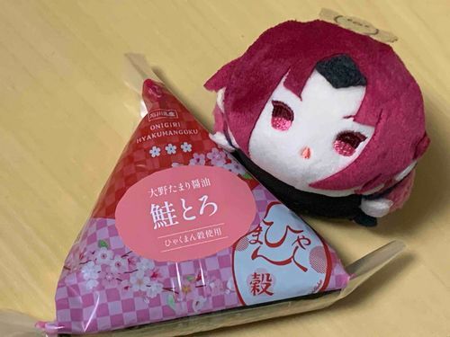 地元のお米を使ったご飯のおにぎりでち！