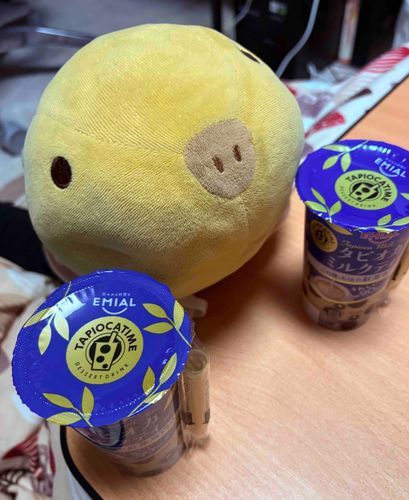 タピオカみるくティー　ゲット🧋