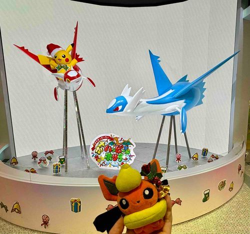 福岡のポケセンも行けてうれしかったね〜🧡